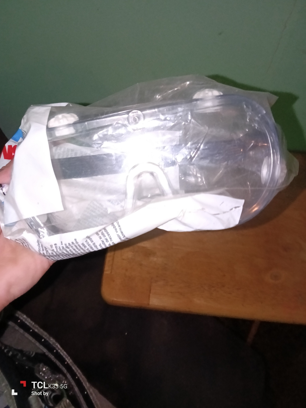 Clear Protective VR Face Mask Cover - Clear